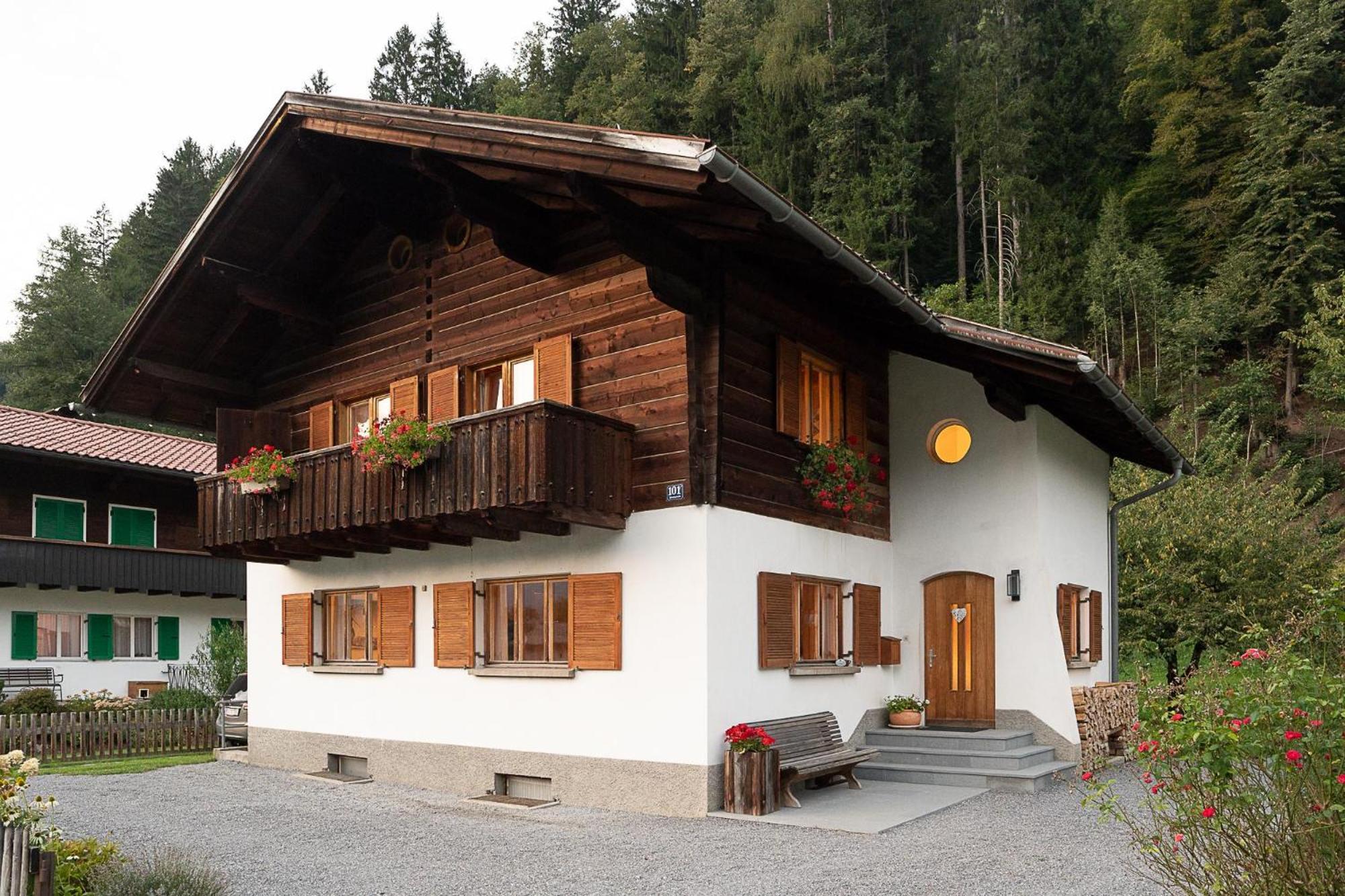 Haus Buachwald Villa Schruns Екстериор снимка